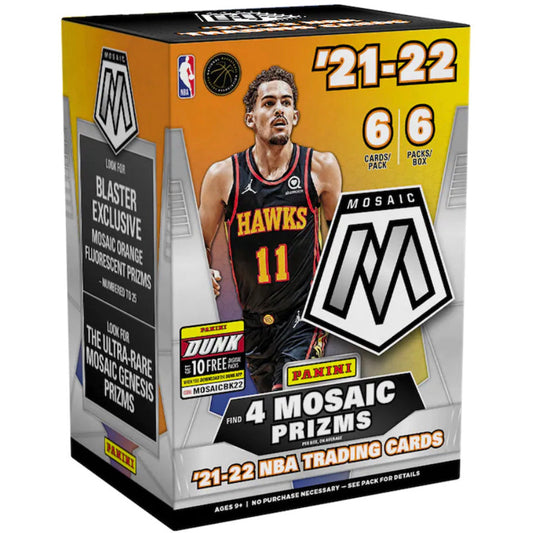 2021-22 Panini Mosaic NBA Basketball Blaster Box