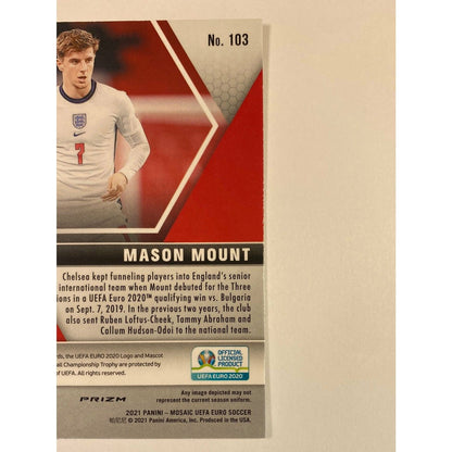2021 Mosaic UEFA Euro Mason Mount Pink Mosaic | Local Legends Cards & Collectibles