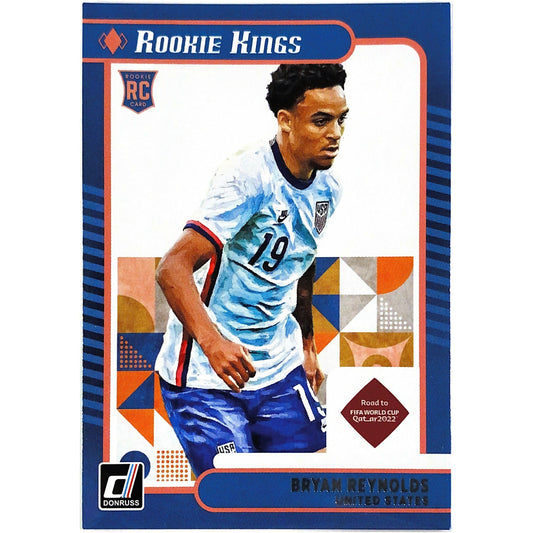 2021-22 Donruss Qatar 2022 Bryan Reynolds Pitch Kings Canvas RC