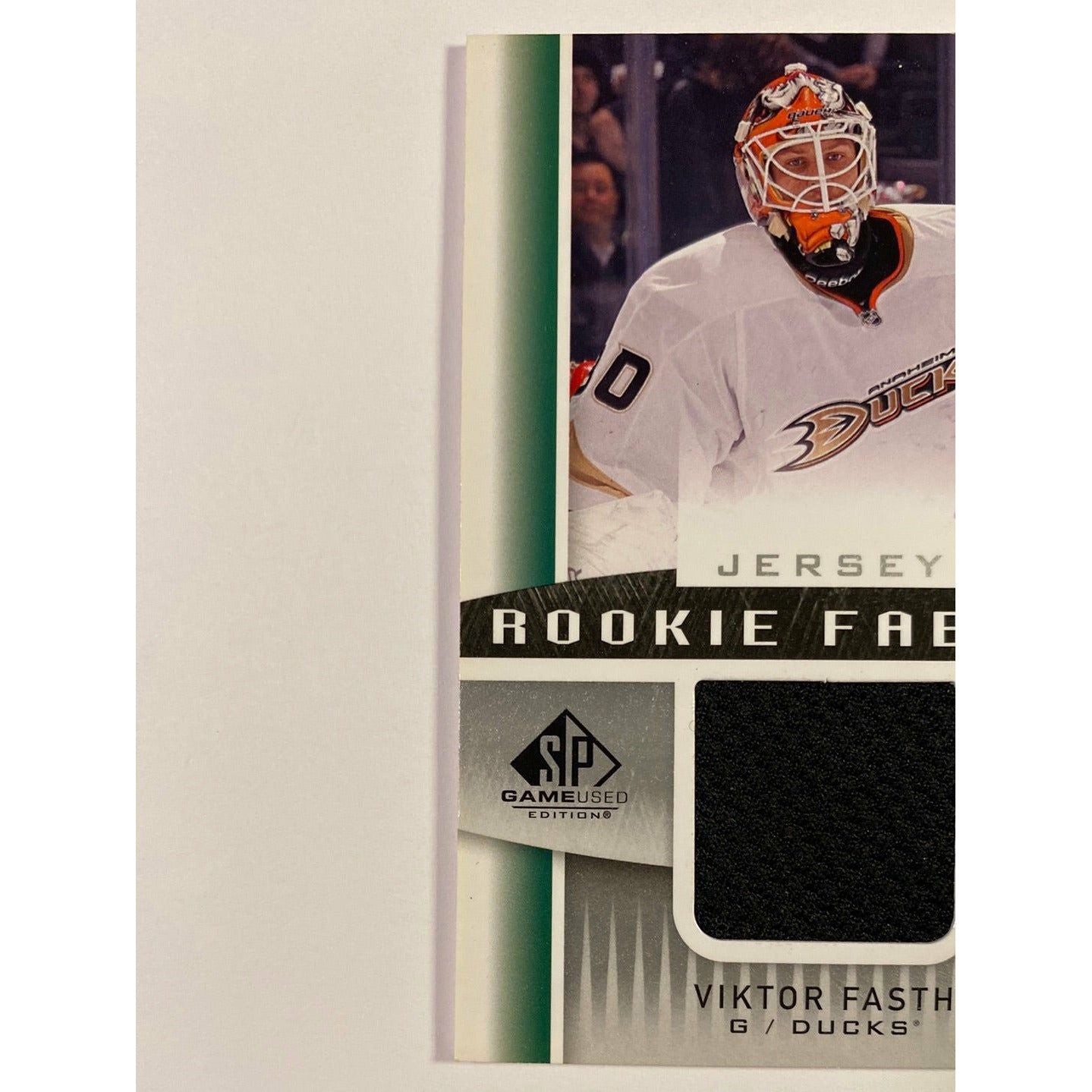 2013-14 SP Game Used Viktor Fasth Rookie Fabrics