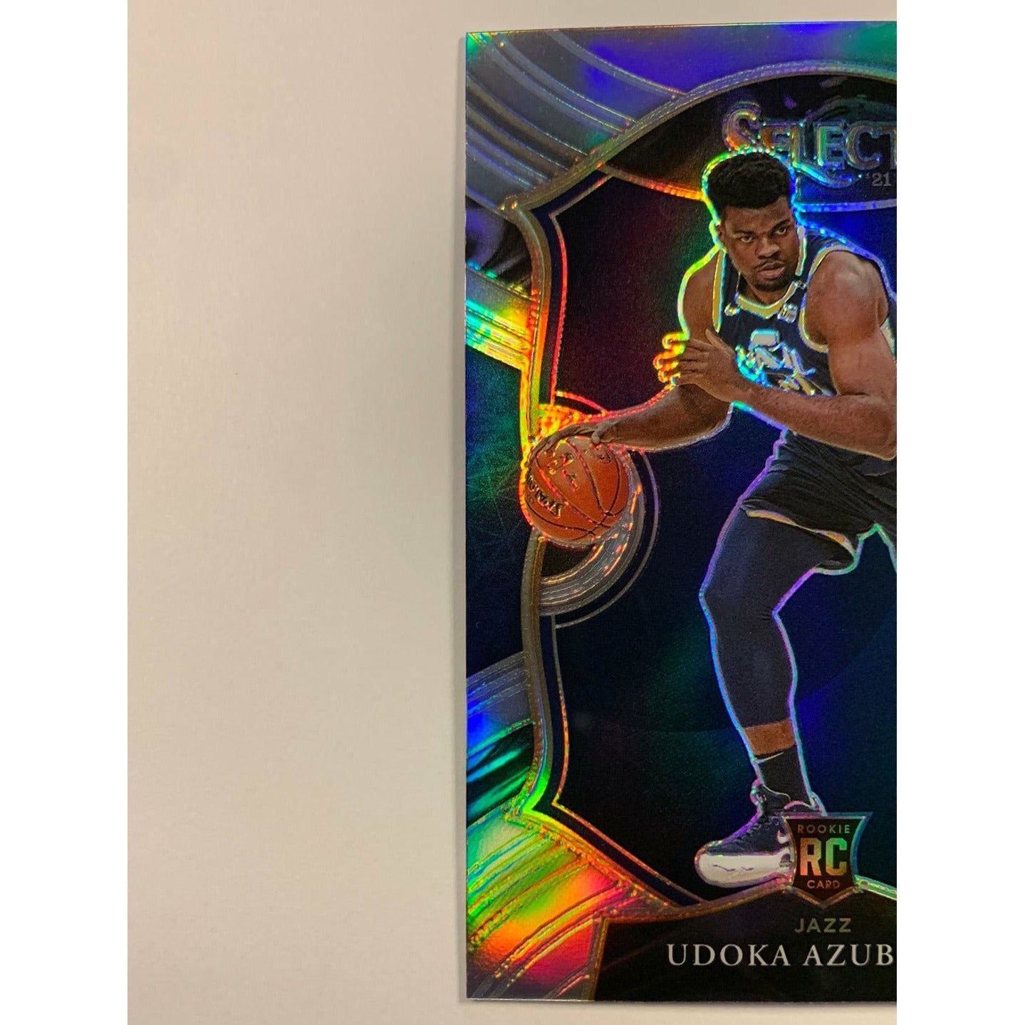 2020-21 Select Udoka Azubuike Concourse Level Silver Prizm RC