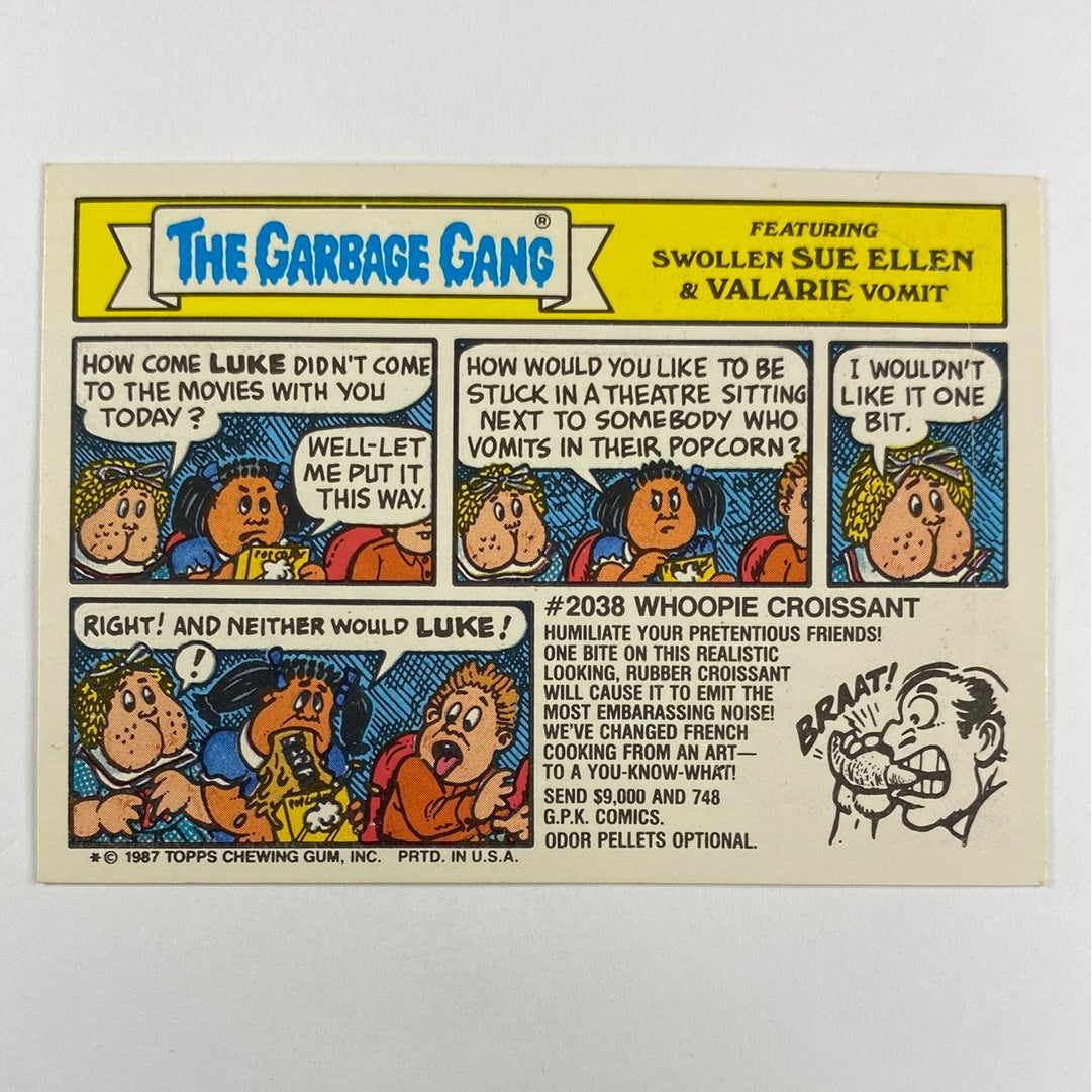 1987 Topps Garbage Pail Kids Mixed Up Trixie Die Cut | Local Legends Cards & Collectibles