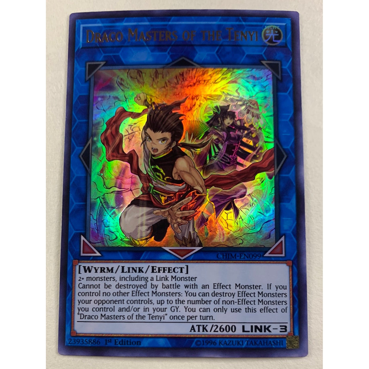 Draco Masters of the Tenyi Ultra Rare CHIM-EN0099 | Local Legends Cards & Collectibles