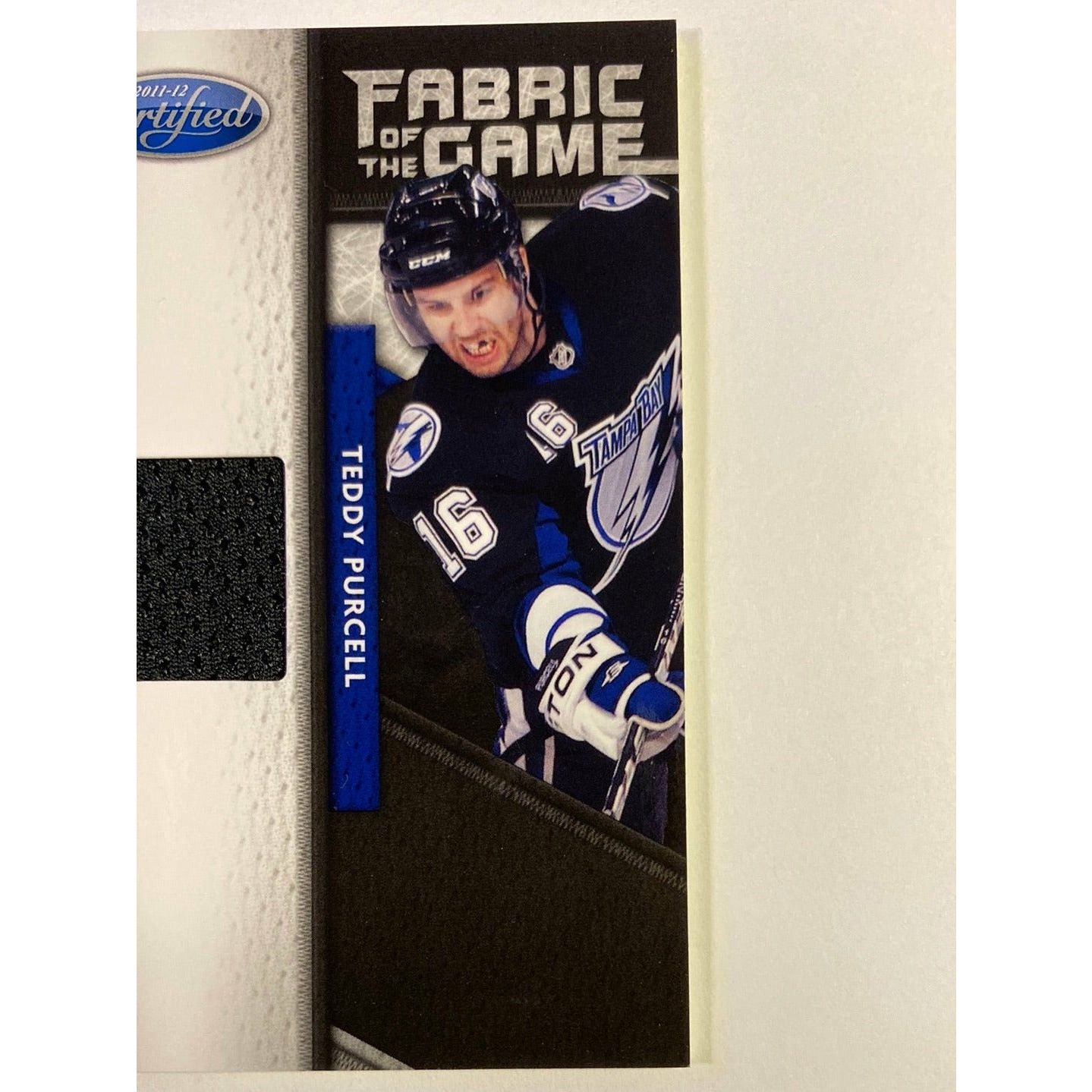 2011-12 Panini Certified Teddy Purcell Fabric of the Game /399