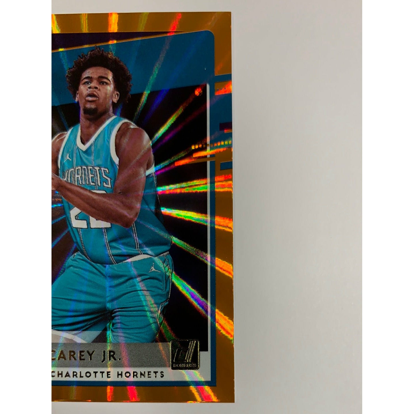 2020-21 Donruss Vernon Carey Jr Orange Laser Rated Rookie | Local Legends Cards & Collectibles