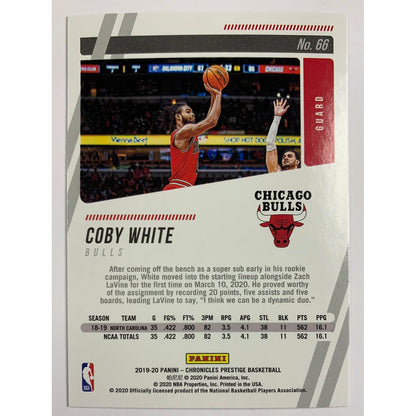 2019-20 Prestige Coby White RC