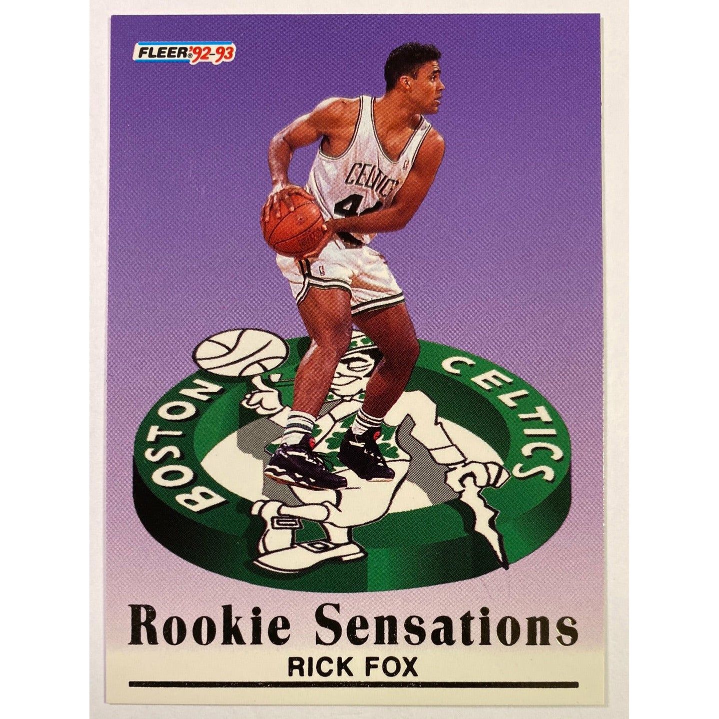  1992-93 Fleer Rick Fox Rookie Sensations  Local Legends Cards & Collectibles