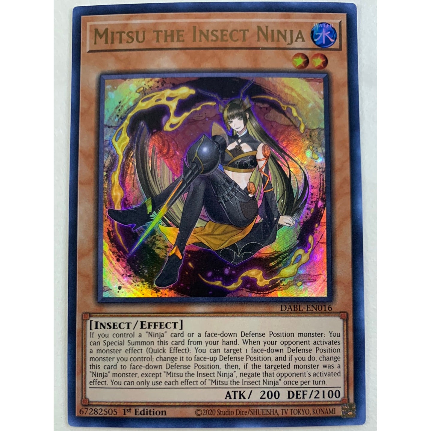 Mitsu the Insect Ninja Ultra Rare DABL-EN016 | Local Legends Cards & Collectibles