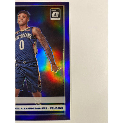  2019-20 Donruss Optic Nickeil Alexander-Walker Purple Holo Prizm Rated Rookie  Local Legends Cards & Collectibles