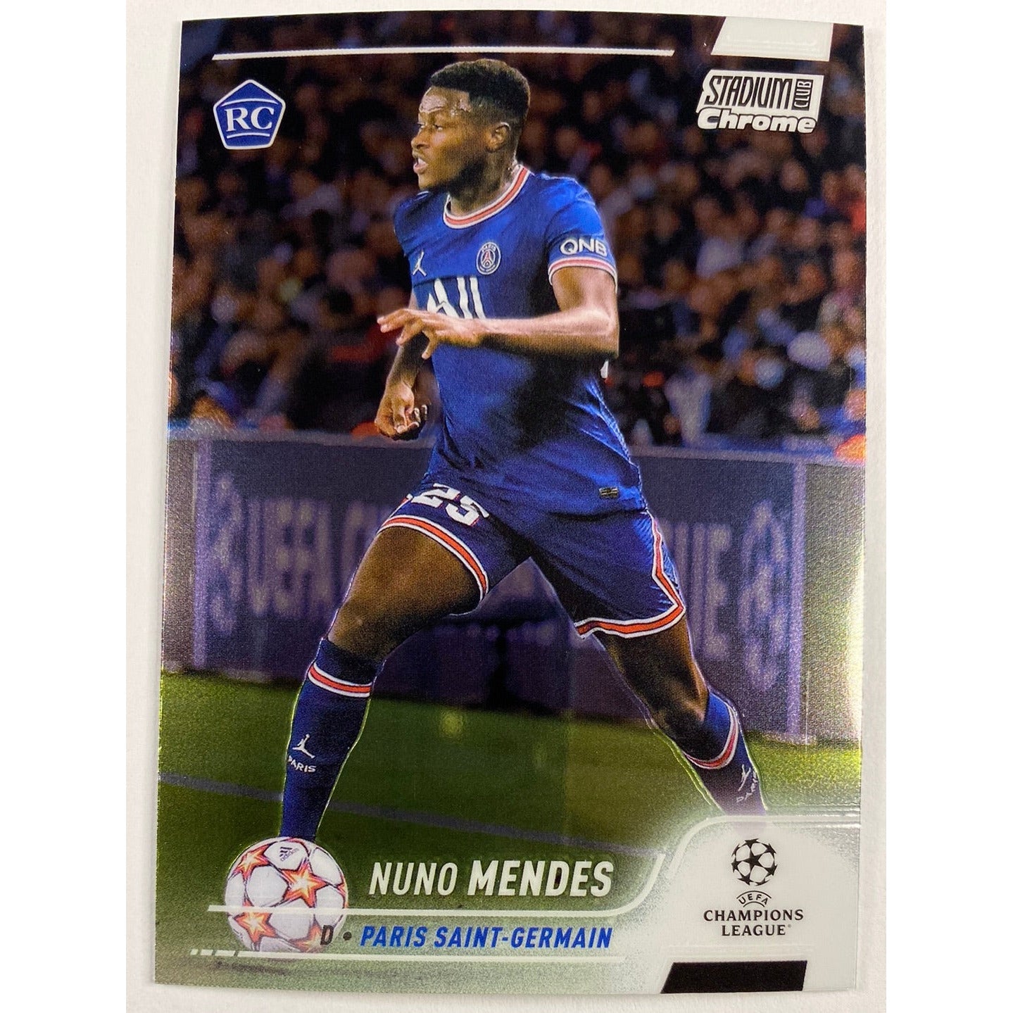 2022 Stadium Club Chrome Nuno Mendes RC