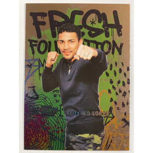 2021 Metal Universe Teofimo López Fresh Foundation | Local Legends Cards & Collectibles