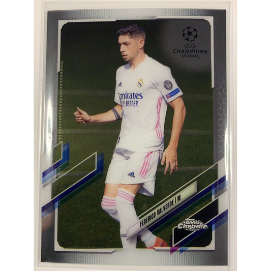  2021 Topps UEFA Chrome Federico Valverde Base #67  Local Legends Cards & Collectibles