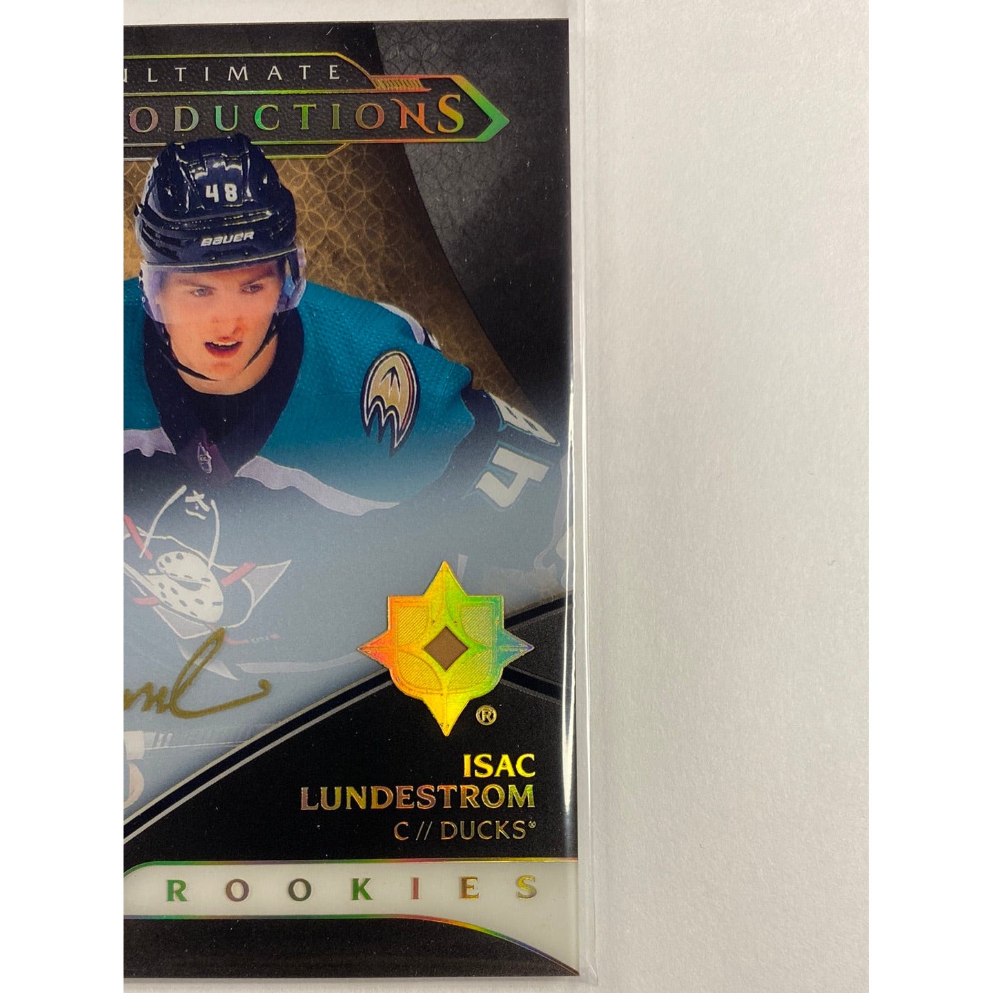 2018-19 Ultimate Collection Isac Lundestrom Ultimate Introductions Auto /10