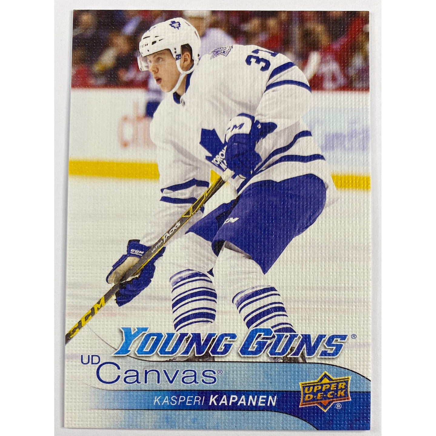 2016-17 Upper Deck Series 2 Kasperi Kapanen Young Guns Canvas