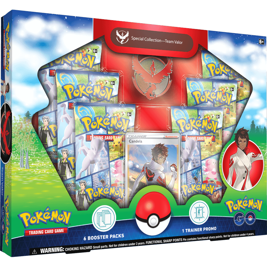 Pokémon Go Special Collection Team Valor Box