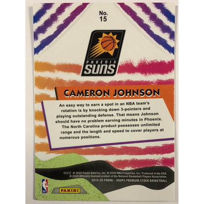  2019-20 Hoops Premium Stock Cameron Johnson We Got Next  Local Legends Cards & Collectibles