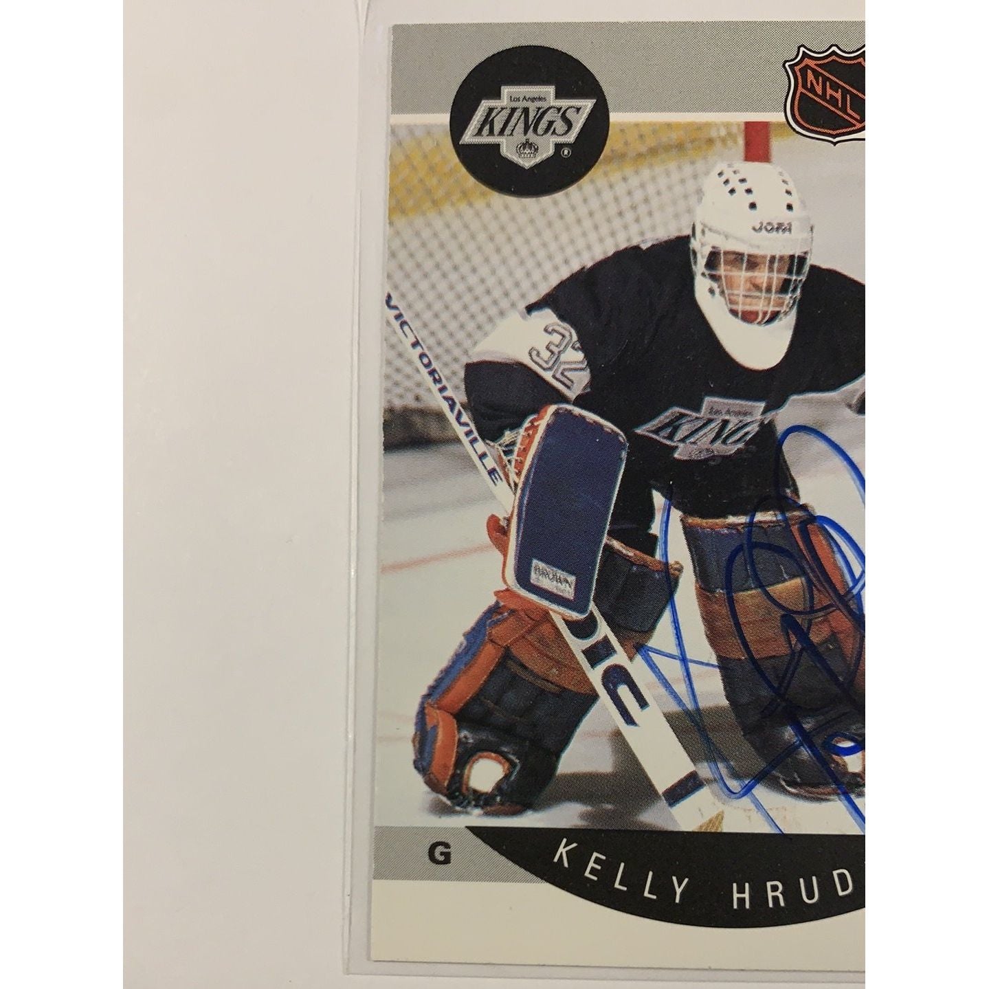  1990 Pro Set Kelly Hrudey In Person Auto  Local Legends Cards & Collectibles