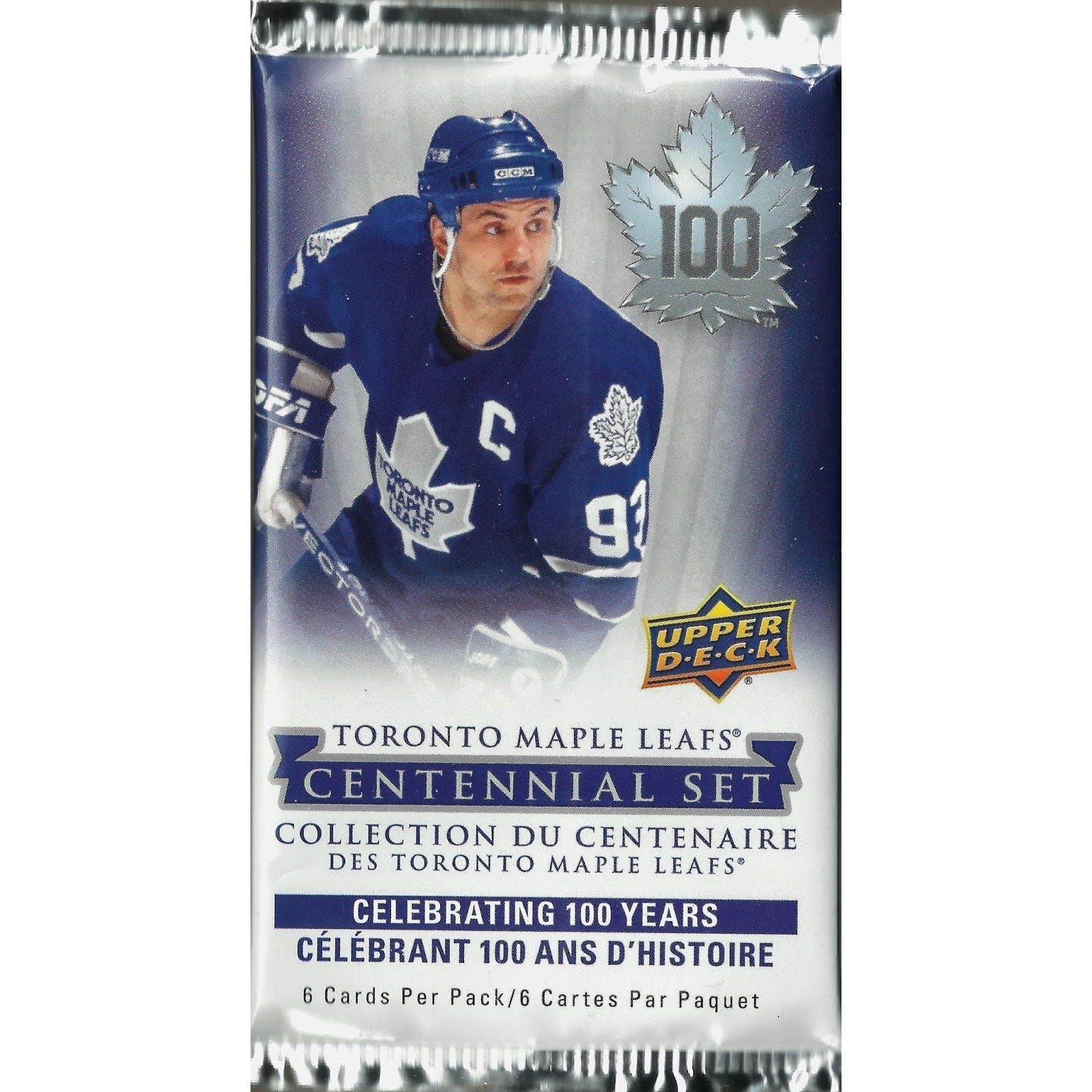 2017-18 Upper Deck Hockey Toronto Maple Leafs 100 Year Centennial Blaster Pack | Local Legends Cards & Collectibles