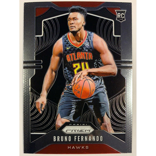 2019-20 Panini Prizm Draft Picks Bruno Fernando Rookie Card