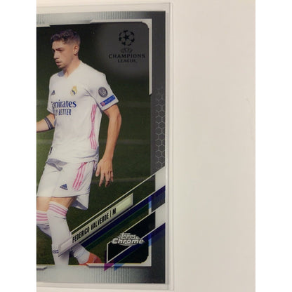  2021 Topps UEFA Chrome Federico Valverde Base #67  Local Legends Cards & Collectibles