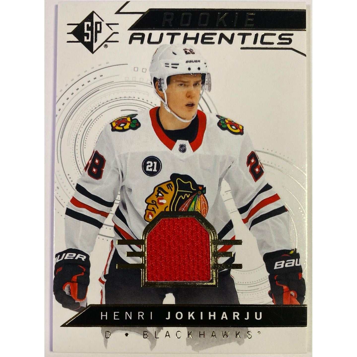  2018-19 SP Henri Jokiharju Rookie Authentics  Local Legends Cards & Collectibles