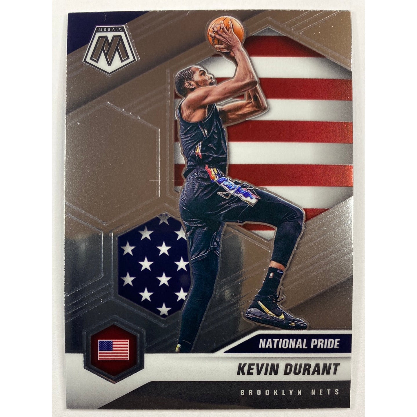 2020-21 Mosaic Kevin Durant National Pride