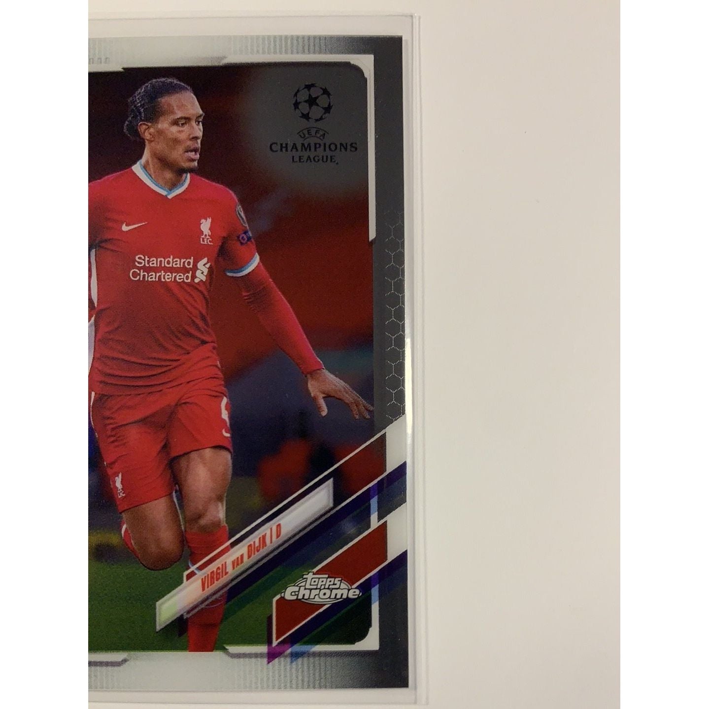  2021 Topps Chrome UEFA Champions League Virgil Van Dijk Base #46  Local Legends Cards & Collectibles