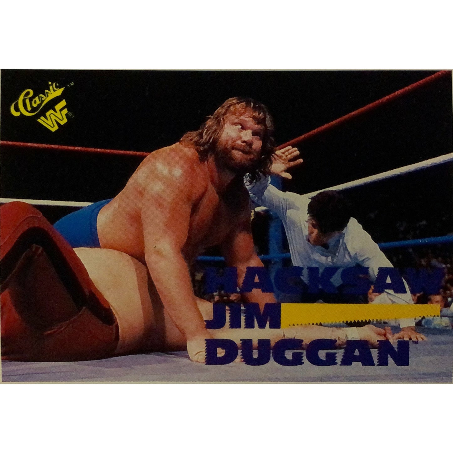 1990 Titan Sports Hacksaw Jim Duggan