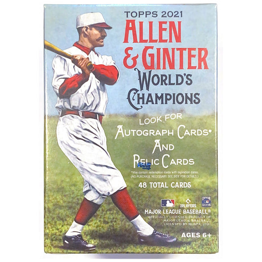  2021 Topps MLB Baseball Allen & Ginter World’s Champions Blaster Box  Local Legends Cards & Collectibles