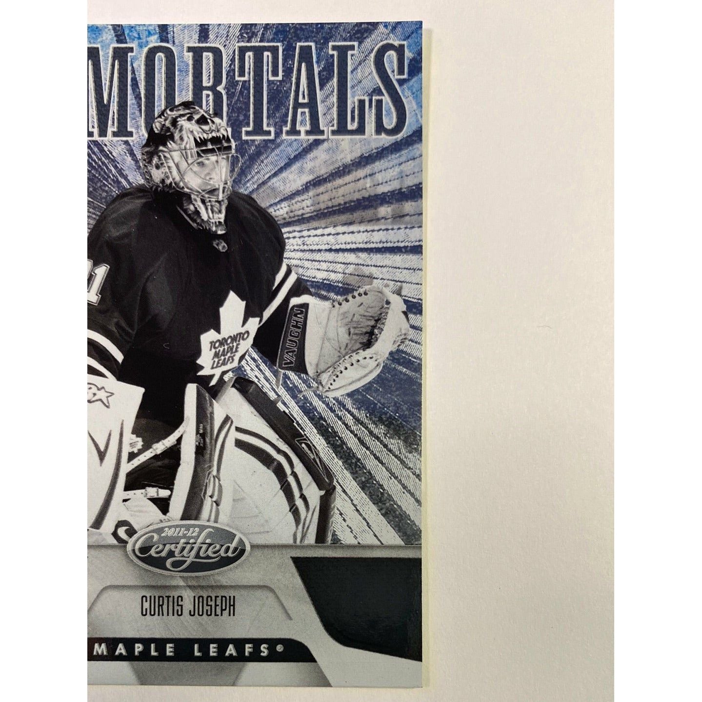 2011-12 Panini Certified Immortals Curtis Joseph