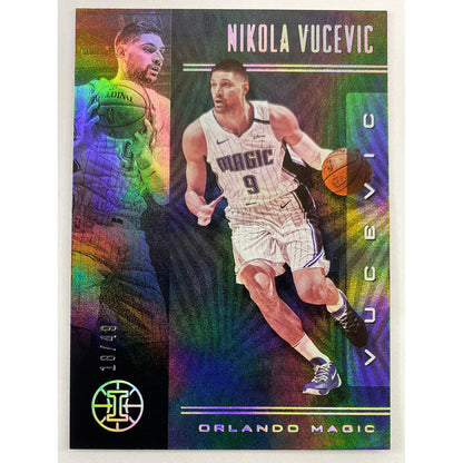 2019-20 Illusions Nikola Vucevic Black Sapphire /49