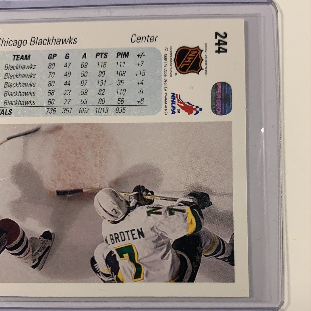  1990-91 Upper Deck Denis Savard In Person Auto  Local Legends Cards & Collectibles