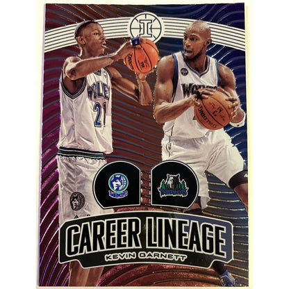  2919-20 Illusions Career Lineage Kevin Garnett  Local Legends Cards & Collectibles