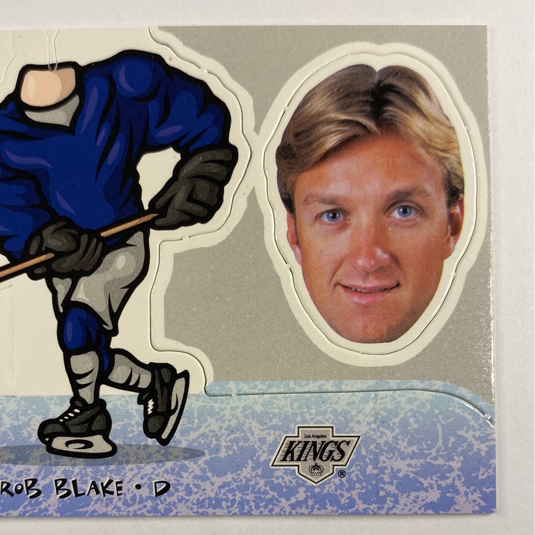 1998 Upper Deck Rob Blake Bobbing Head Card Un-Assembled