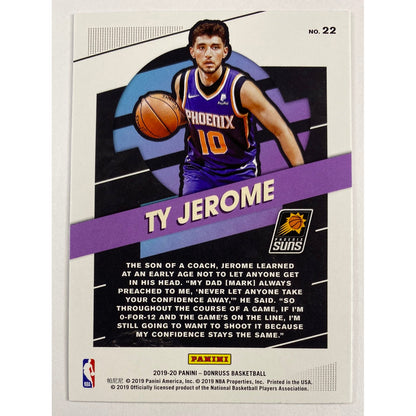 2019-20 Donruss Ty Jerome Great X-Pectations