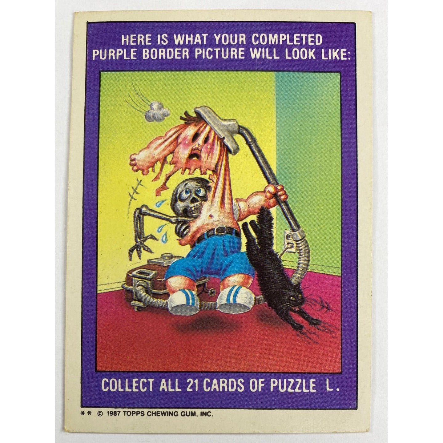 1987 Topps Garbage Pail Kids Locked Dorian Die Cut | Local Legends Cards & Collectibles