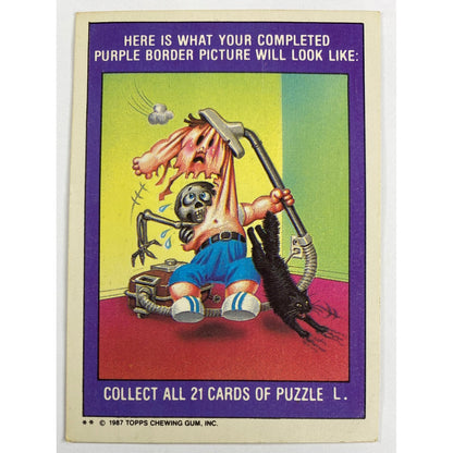 1987 Topps Garbage Pail Kids Locked Dorian Die Cut | Local Legends Cards & Collectibles