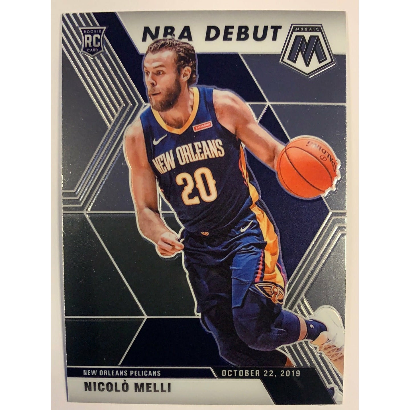 2019-20 Mosaic NBA Debut Nicolo Melli RC | Local Legends Cards & Collectibles