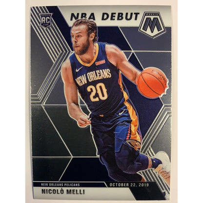 2019-20 Mosaic NBA Debut Nicolo Melli RC | Local Legends Cards & Collectibles
