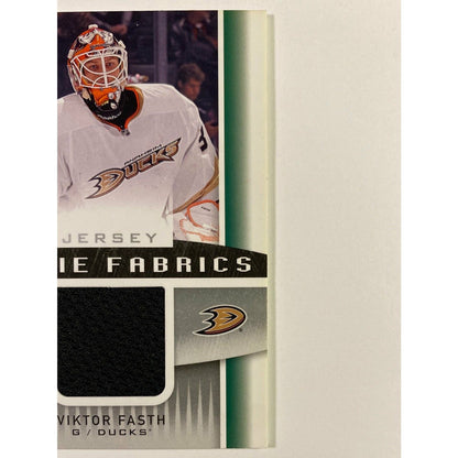 2013-14 SP Game Used Viktor Fasth Rookie Fabrics