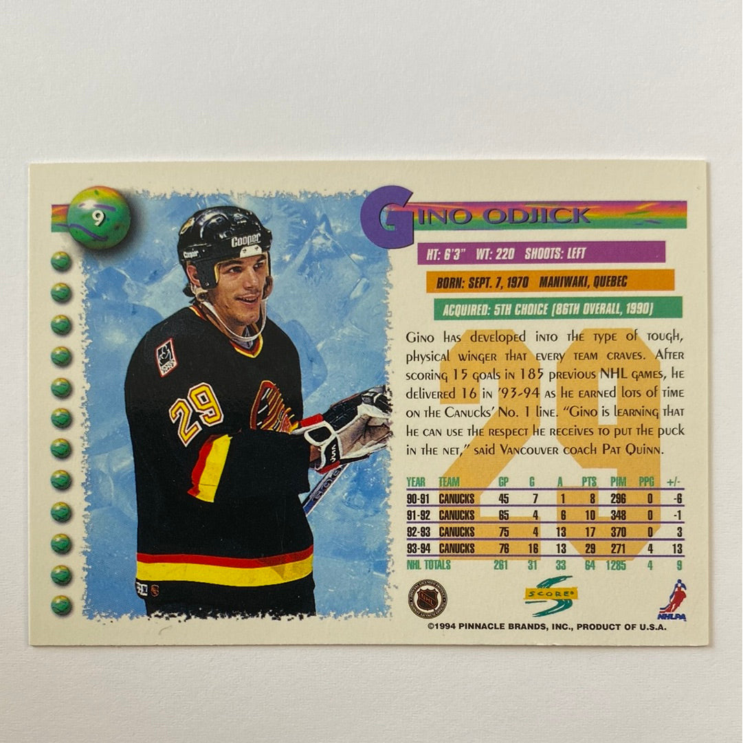 1994-95 Score Gino Odjick