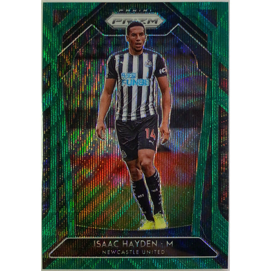 2020-21 Prizm Premier League Isaac Hayden Green Wave Prizm