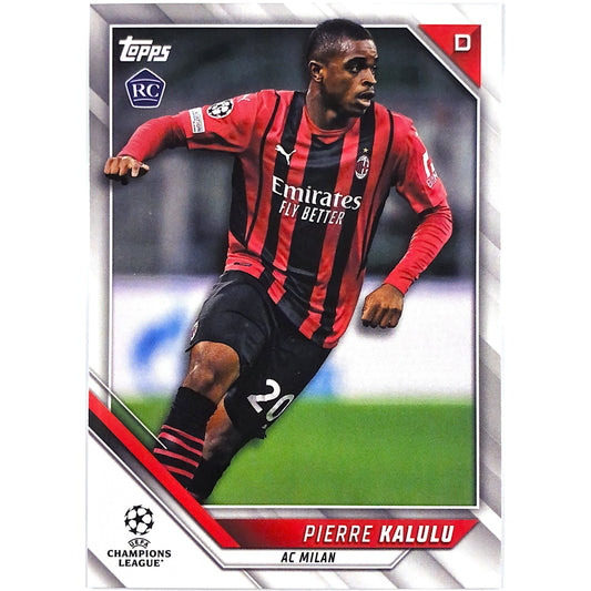 2022 Topps Chrome Pierre Kalulu RC