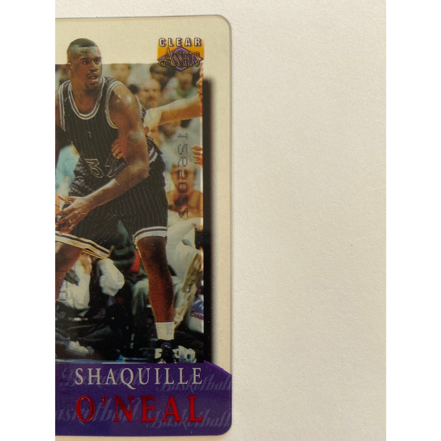  1996 Classic Shaquille O’Neal Clear Assets 1$ Sprint Mobile Phone Card  Local Legends Cards & Collectibles