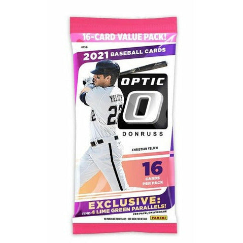 2021 Panini Donruss Optic Baseball Value Fat Pack