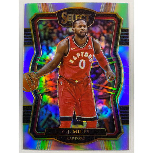 2017-18 Select CJ Miles Silver Holo Prizm