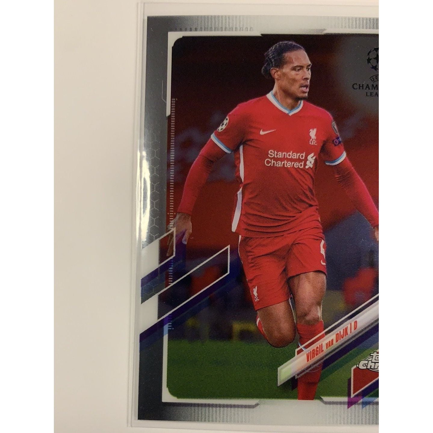  2021 Topps Chrome UEFA Champions League Virgil Van Dijk Base #46  Local Legends Cards & Collectibles