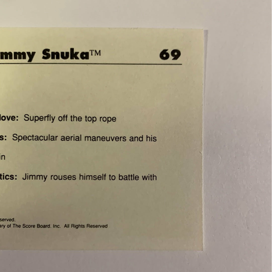 1990 Titan Sports Supafly Jimmy Snuka