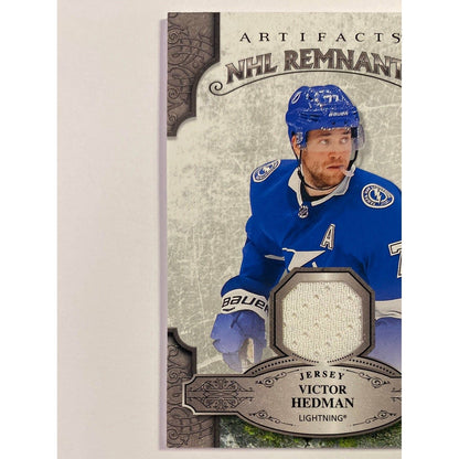 2019-20 Artifacts Victor Hedman NHL Remnants