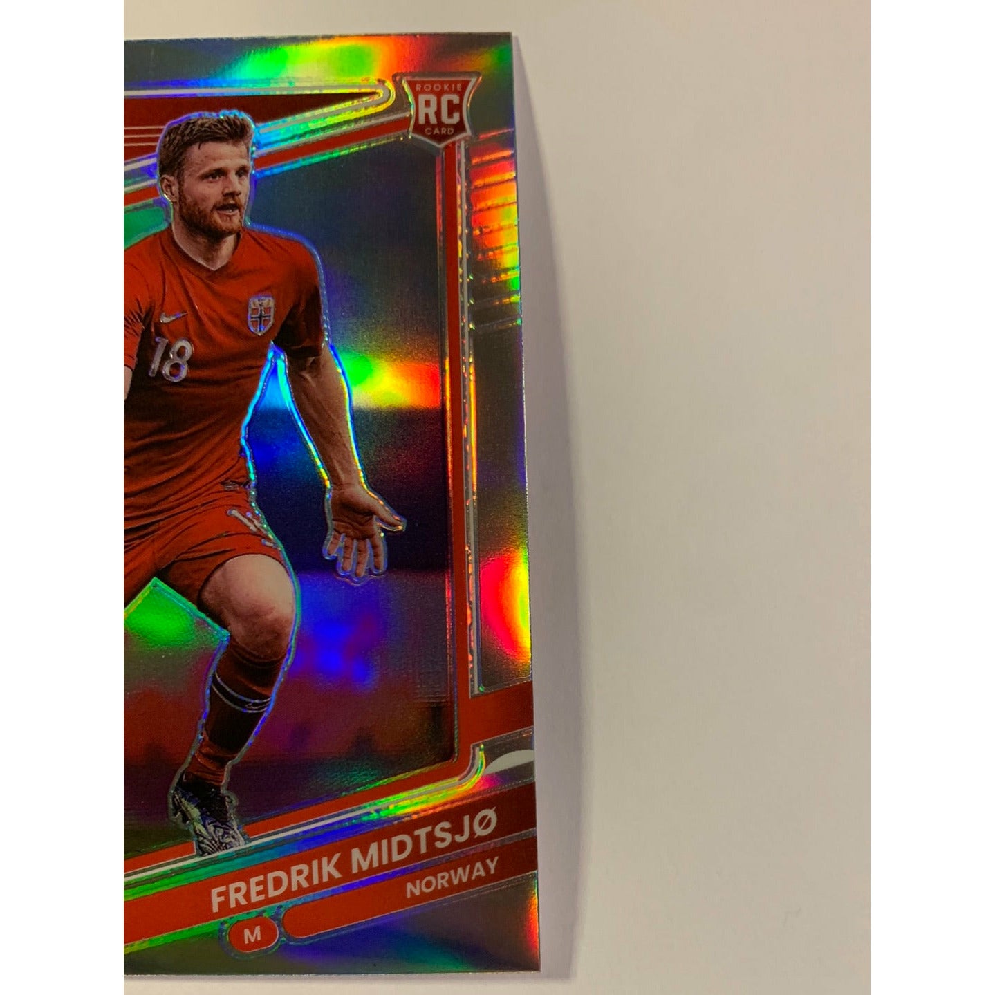  2021-22 Donruss Fredrik Midtsjo Silver Holo Prizm RC  Local Legends Cards & Collectibles